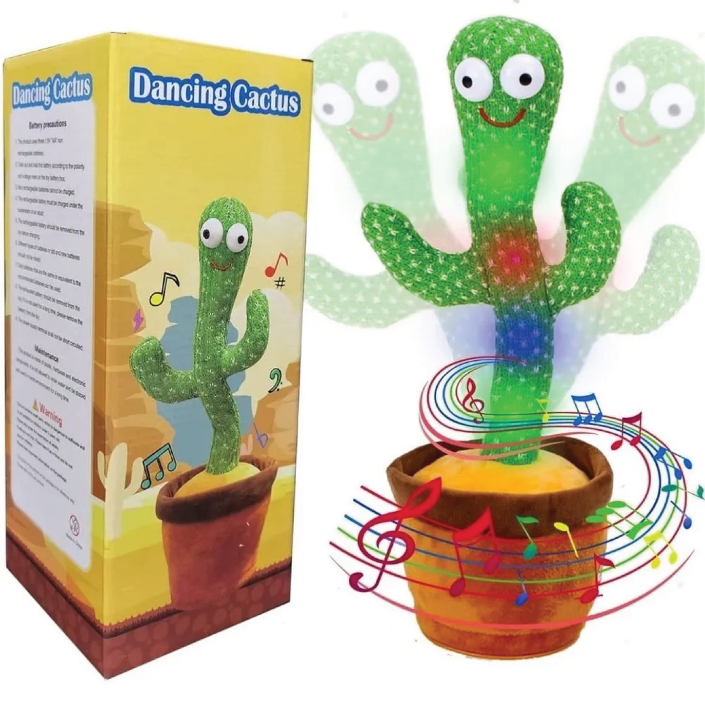 Cactus parlant et dansant pour enfants