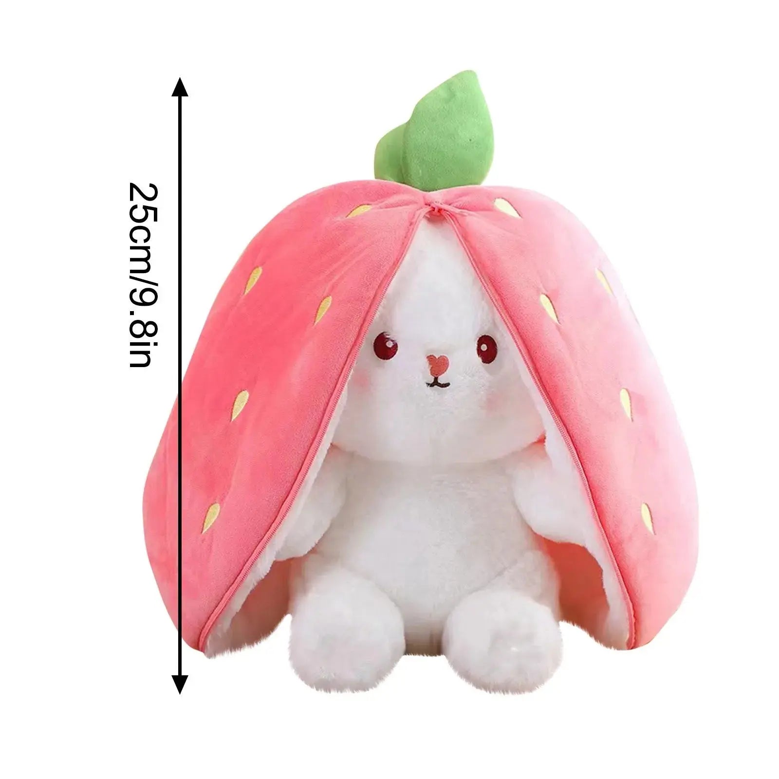 Bunny Plush Toy Pillow Reversible BABY NEST