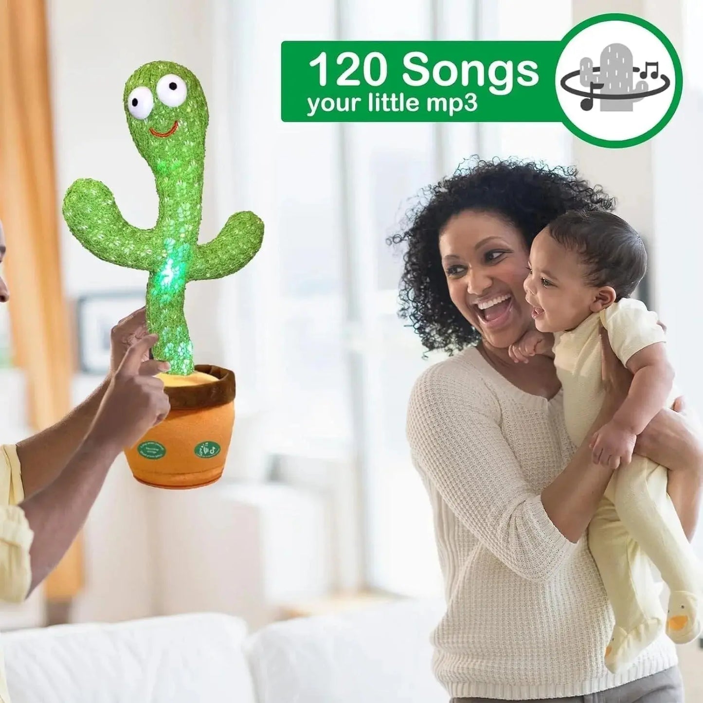 Kids Dancing Talking Cactus BABY NEST