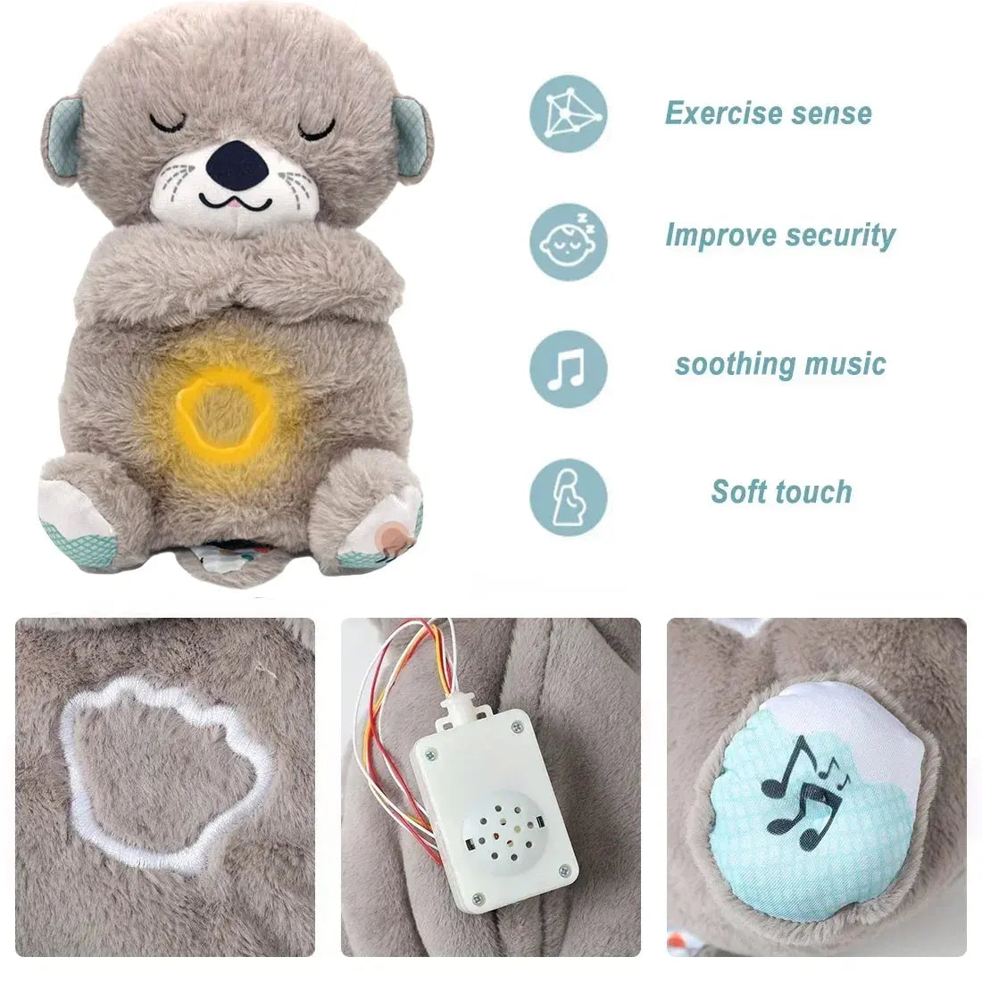 Teddy Plush for instant sleep BABY NEST